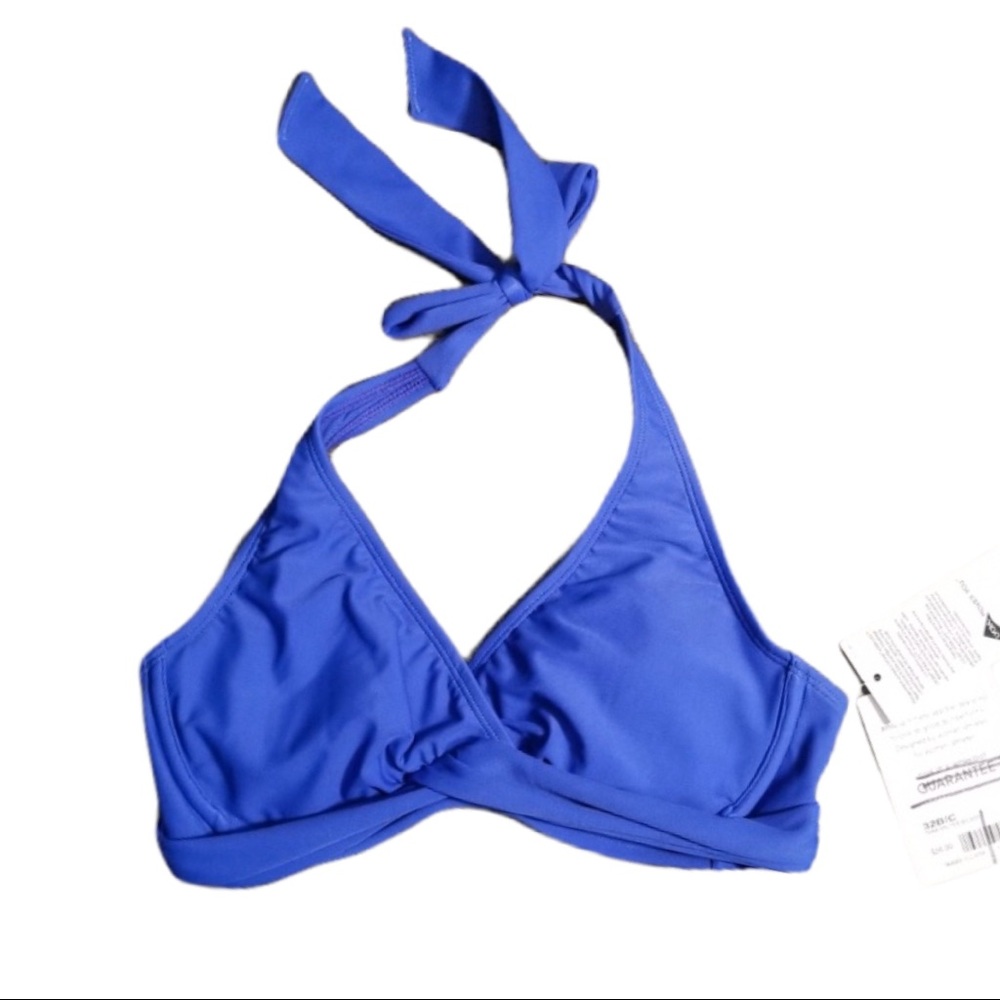 Athleta Blue Bikini Top
